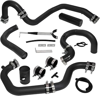 Amazon | PKSABB FMIC フロントマウントインタークーラー アルミパイプ